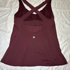Lululemon Top built in bra